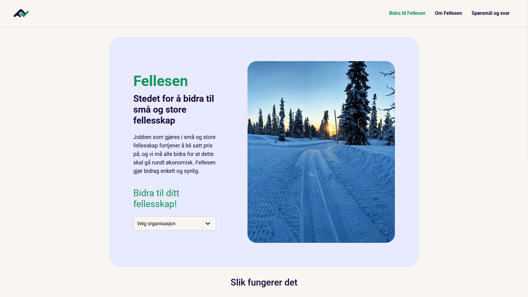 Pango Consulting - Donasjonsløsning